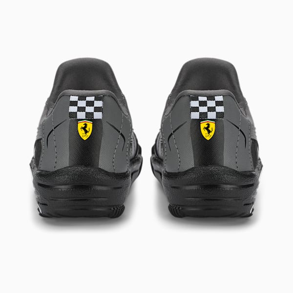 Scuderia Ferrari Bao Kart Toddler's Sneakers, Smoked Pearl-Puma Black, extralarge-IND