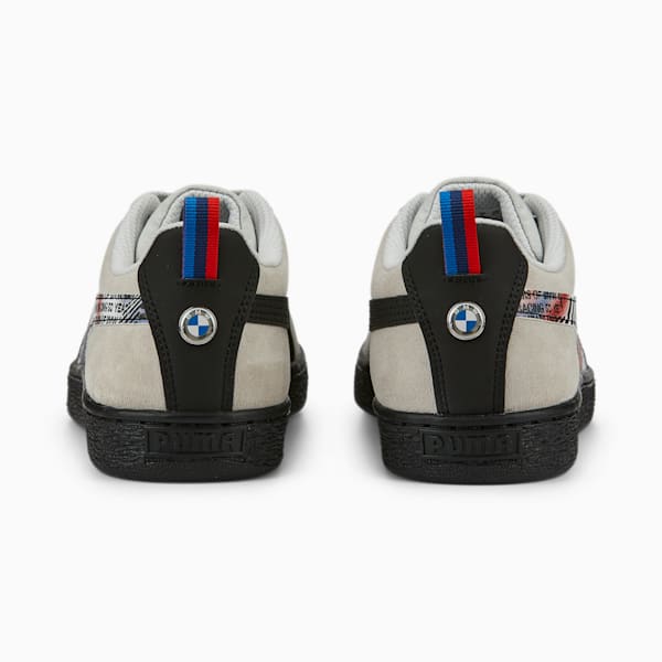 BMW M Motorsport Suede Classic Men's Motorsport Sneakers, Gray Violet-Puma Black