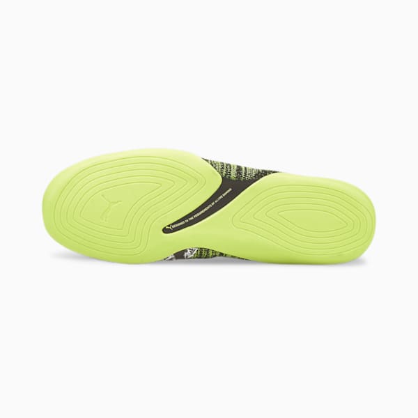 evoKNIT Esports Socks, Puma Black-Lime Squeeze, extralarge-IND