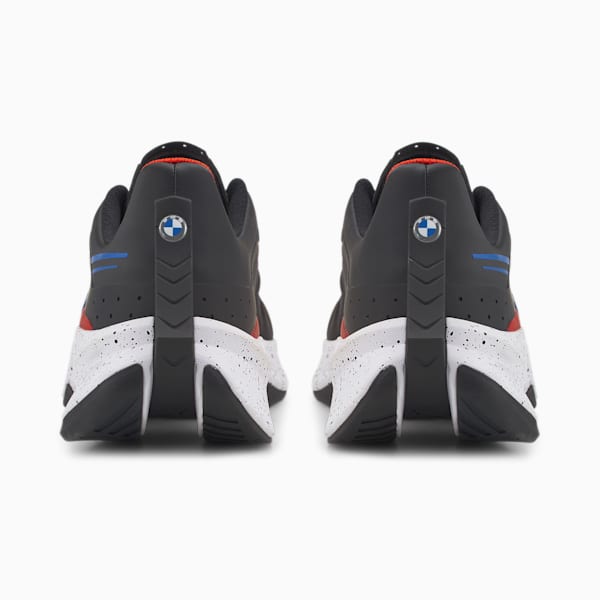 BMW M Motorsport LGND Livery Unisex Sneakers, Puma Black-Puma White-Fiery Red, extralarge-IND