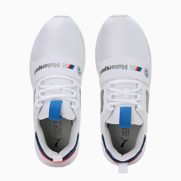 BMW M Motorsport Wired Cage Sneakers, PUMA White-Estate Blue, extralarge-IND