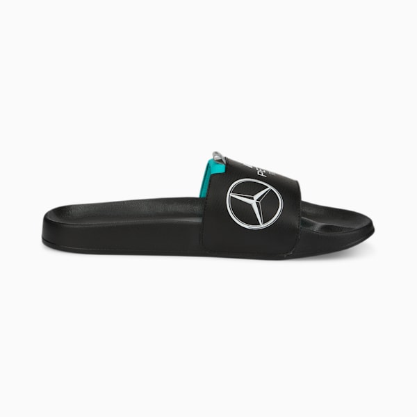 Mercedes-AMG Petronas Motorsport F1 Leadcat 2.0 Logo Sandals, Puma Black-Puma Black