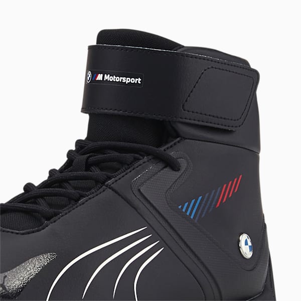 BMW M Motorsport A3ROCAT Mid Motorsport Shoes, Puma Black-Puma White, extralarge-IND