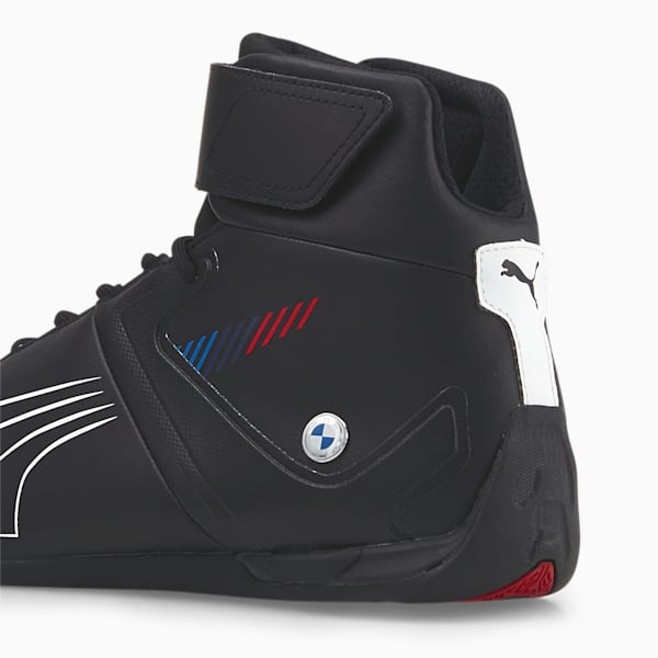 BMW M Motorsport A3ROCAT Mid Motorsport Shoes, Puma Black-Puma White, extralarge-IND