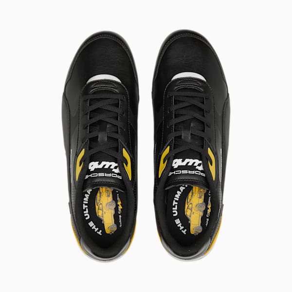 Porsche Legacy RDG Cat 2.0 Unisex Sneakers, PUMA Black-Lemon Chrome, extralarge-IND