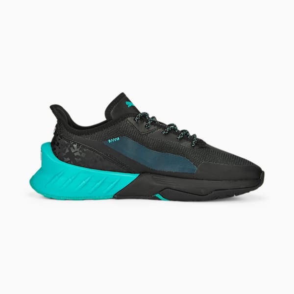 Mercedes AMG Petronas Maco SL Sneakers, PUMA Black-Spectra Green, extralarge-IND