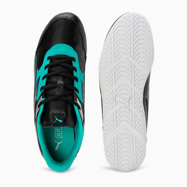 Mercedes AMG Petronas  RDG Cat 2.0 Men's Sneakers, PUMA Black-PUMA White-Spectra Green, extralarge-IND