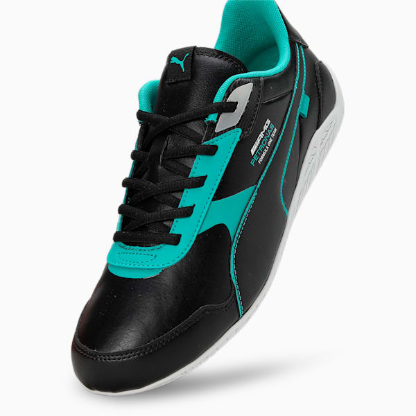 Mercedes AMG Petronas  RDG Cat 2.0 Men's Sneakers, PUMA Black-PUMA White-Spectra Green, extralarge-IND