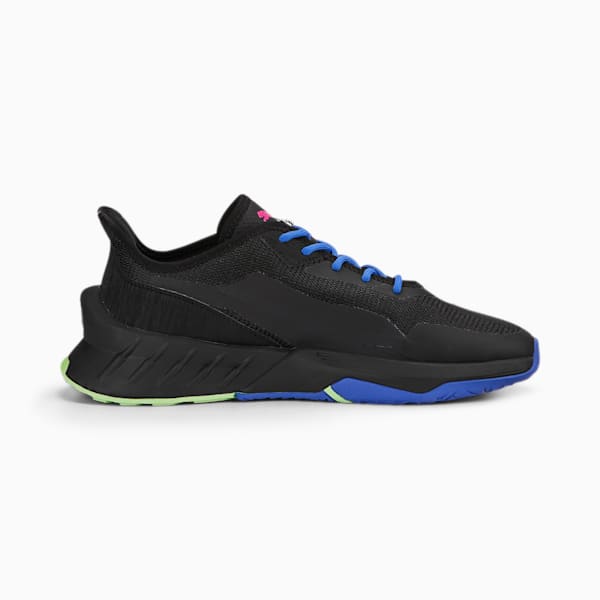 Mercedes AMG Petronas Maco SL Shoes, PUMA Black-Royal Sapphire-Glowing Pink, extralarge-IND