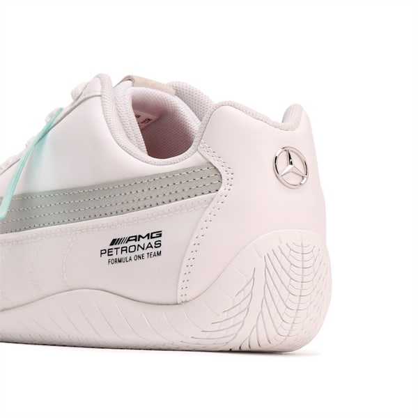 メンズ メルセデス MAPF1 MAPF1 スピードキャット ドライビングシューズ, PUMA White-PUMA Silver, extralarge-JPN