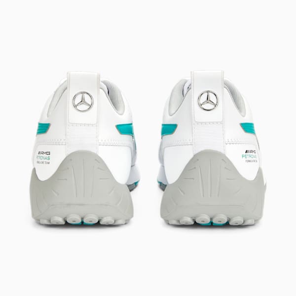 Mercedes AMG Petronas Speedfusion 2 Sneakers, PUMA White-Spectra Green, extralarge-IND