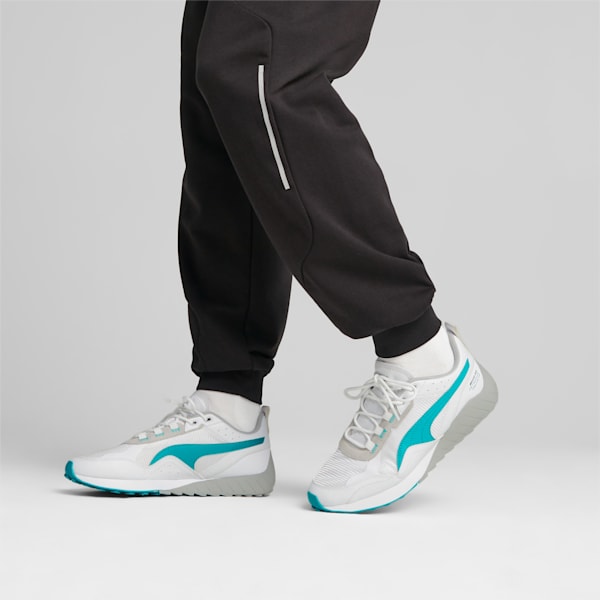 Mercedes AMG Petronas Speedfusion 2 Sneakers, PUMA White-Spectra Green, extralarge-IND