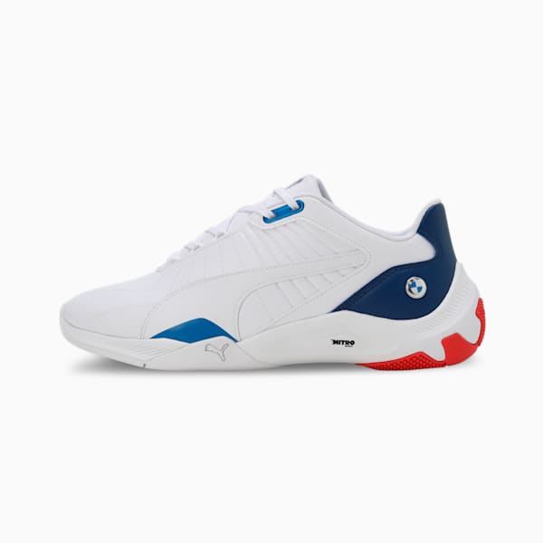 BMW M Motorsport Kart Cat NITRO™ Sneakers, PUMA White-Pro Blue-Pop Red, extralarge-IND