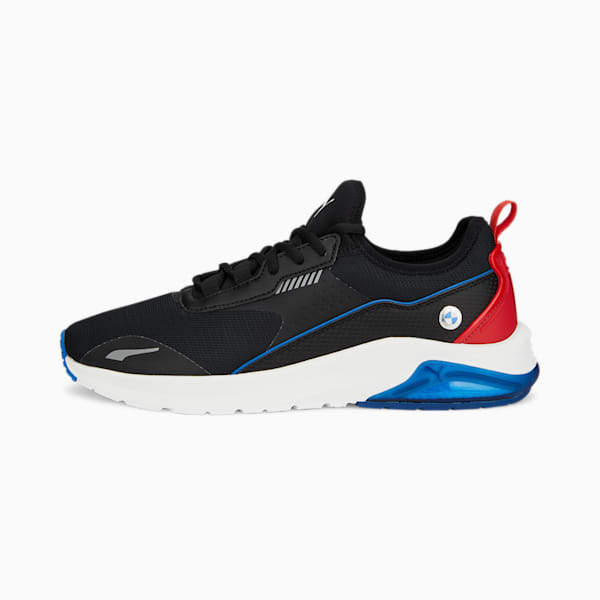 BMW M Motorsport Electron E Pro Unisex Sneakers, PUMA Black-Pop Red, extralarge-IDN