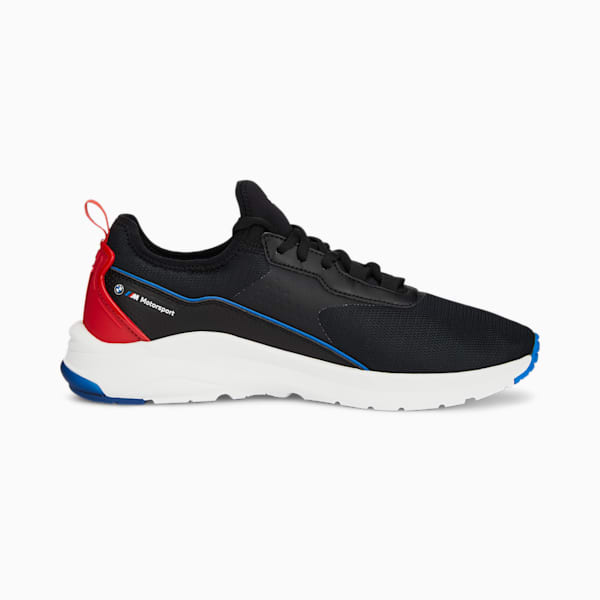 BMW M Motorsport Electron E Pro Unisex Sneakers, PUMA Black-Pop Red, extralarge-IND
