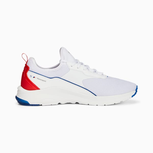 BMW M Motorsport Electron E Pro Unisex Sneakers, PUMA White-Pop Red, extralarge-IND