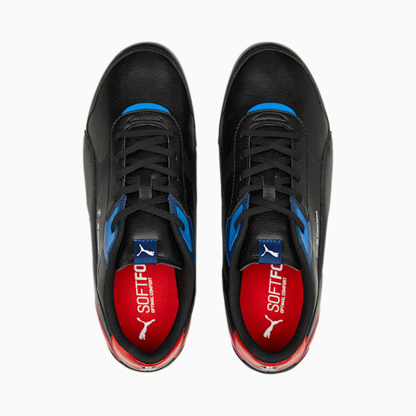 BMW M Motorsport RDG Cat 2.0 Unisex Sneakers, PUMA Black-Pop Red, extralarge-IND