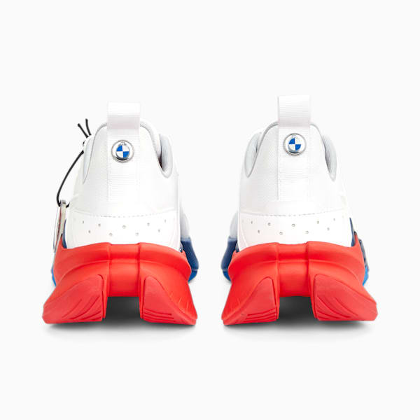 BMW M Motorsport LGND Renegade RT Shoes, PUMA White-Pro Blue-Pop Red, extralarge-IND