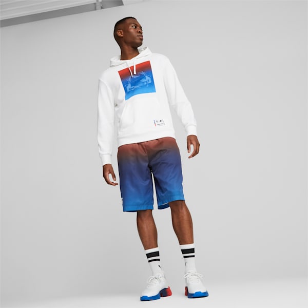 BMW M Motorsport LGND Renegade RT Shoes, PUMA White-Pro Blue-Pop Red, extralarge-IND