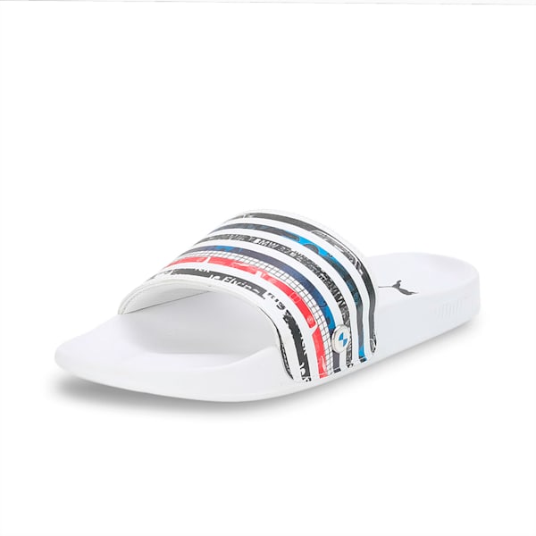 BMW M Motorsport Leadcat 2.0 Ren Unisex Slides, PUMA White, extralarge-IND