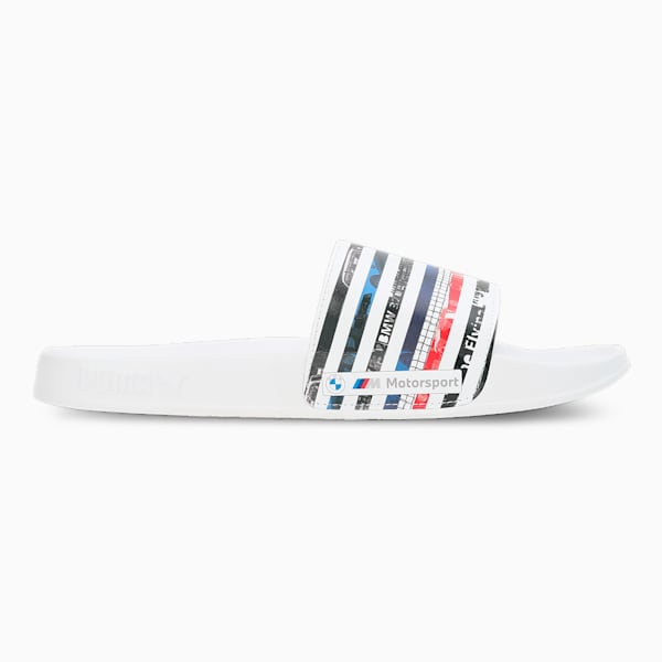 BMW M Motorsport Leadcat 2.0 Ren Unisex Slides, PUMA White, extralarge-IND