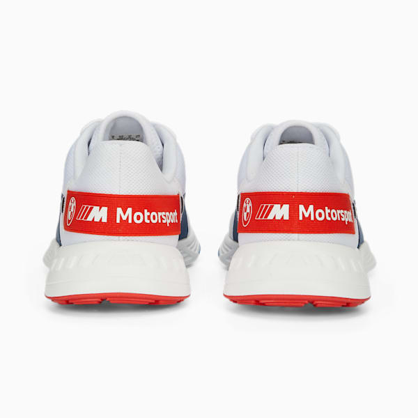 BMW M Motorsport Tiburion Logo Sneakers, PUMA White-Pro Blue-Pop Red, extralarge-IND