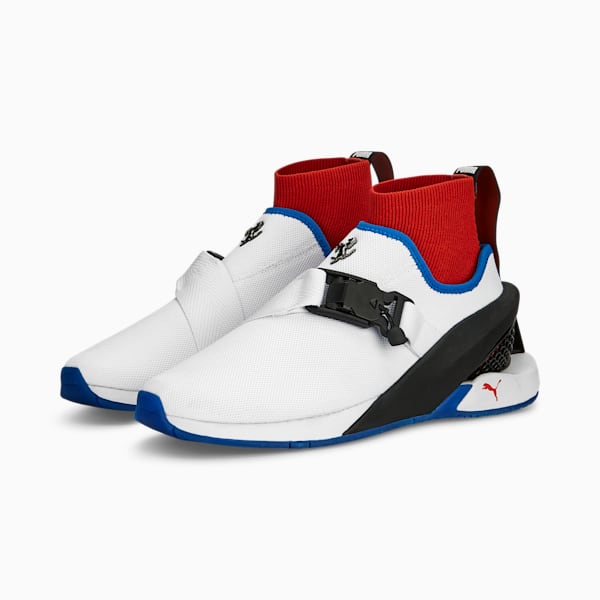 Zapatos para automovilismo FERRARI IONF Miami, PUMA White, extralarge