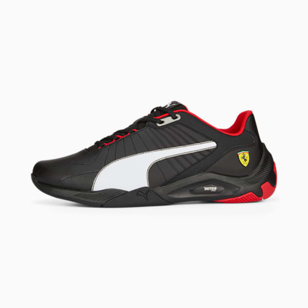 Scuderia Ferrari Kart Cat RL Nitro Sneakers, PUMA Black-PUMA White-Rosso Corsa, extralarge-IND