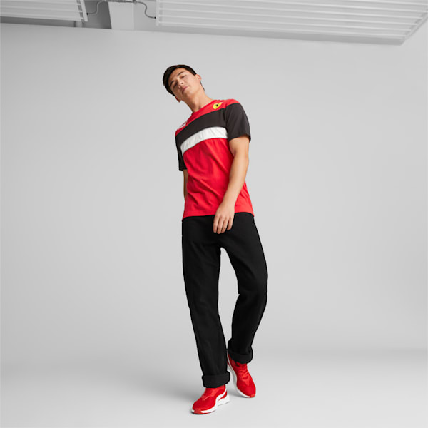 Scuderia Ferrari Tiburion Motorsport Sneakers, Rosso Corsa-PUMA White, extralarge-IND