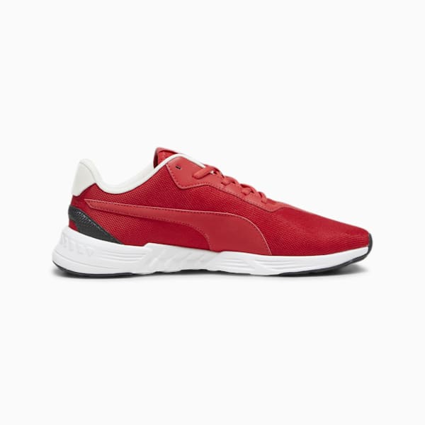 Tenis casuales Scuderia Ferrari Tiburion Motorsport para hombre, Rosso Corsa-PUMA Black, extralarge