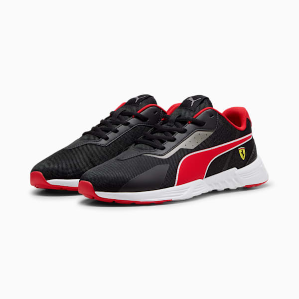 Scuderia Ferrari Tiburion Motorsport Men's Sneakers, trainers puma rs fast heat 380559 01 gray violet blue spruce, extralarge