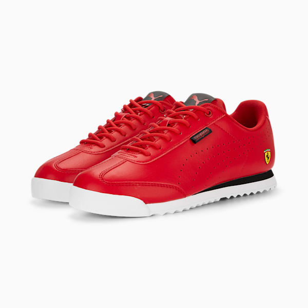 Chaussures de sport autos Scuderia Ferrari Roma Via, Rosso Corsa, extralarge