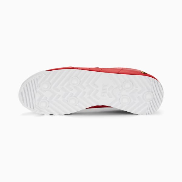 Scuderia Ferrari Roma Via Perforated Motorsport Men's Sneakers, Rosso Corsa, extralarge