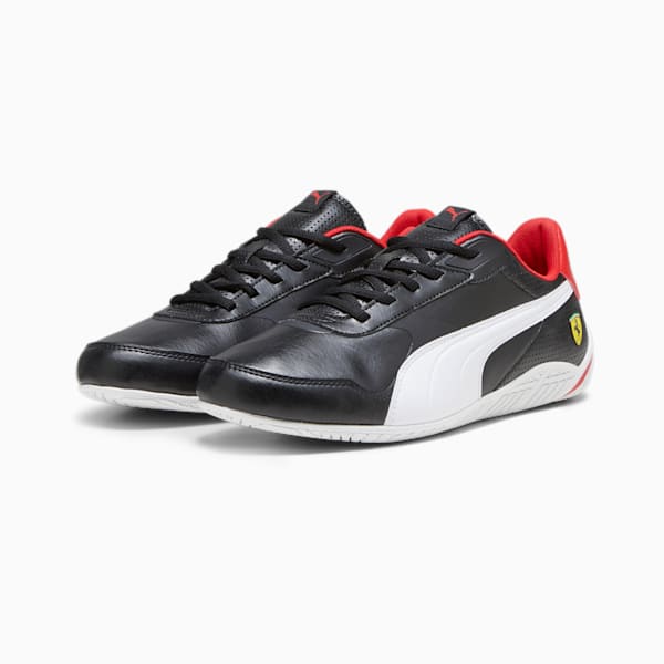 Scuderia Ferrari RDG Cat 2.0 Unisex Sneakers, PUMA Black-PUMA White, extralarge-IND