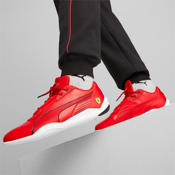 Scuderia Ferrari R-Cat Machina Motorsport Men's Sneakers, Rosso Corsa-Rosso Corsa, extralarge