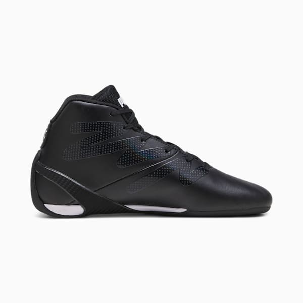 Mercedes-AMG Petronas Motorsport Carbon Cat Mid Driving Shoes, PUMA Black-Spectra Green, extralarge-GBR