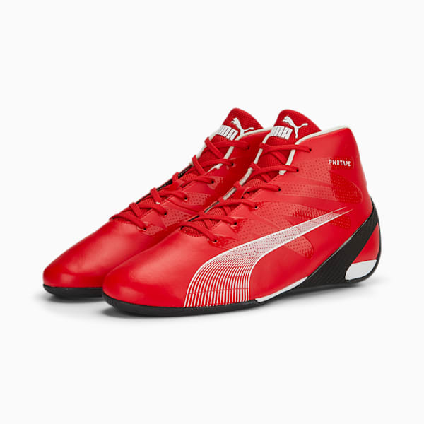 Scuderia Ferrari Carbon Cat Mid Unisex Driving Shoes PUMA