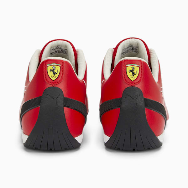 Chaussures de sports automobiles Scuderia Ferrari Carbon Cat, Rosso Corsa-PUMA White-PUMA Black, extralarge