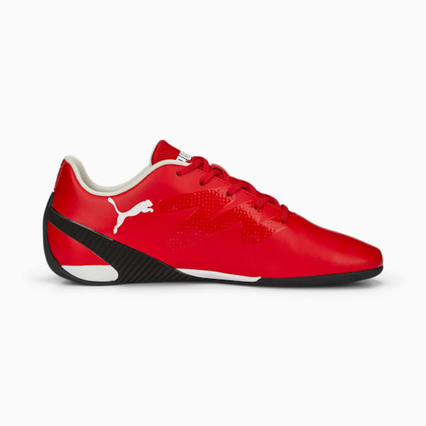 Scuderia Ferrari Carbon Cat Driving Shoes, Rosso Corsa-PUMA White-PUMA Black, extralarge-IND