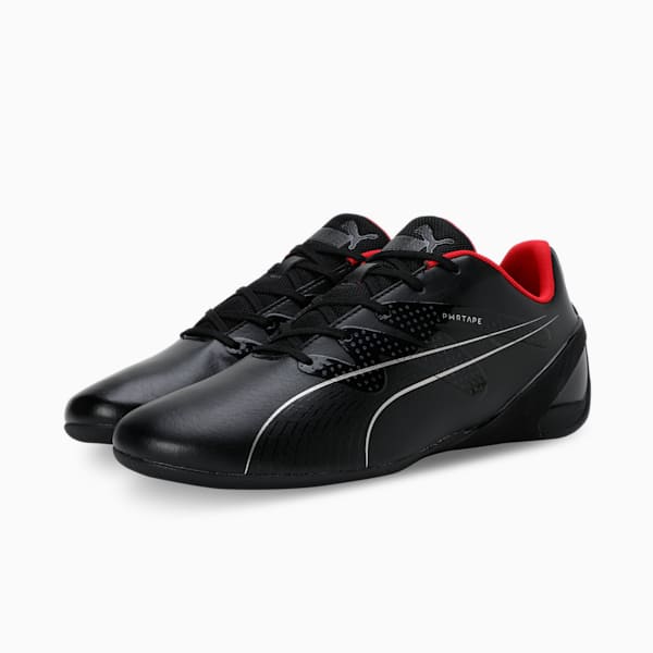 Scuderia Ferrari Carbon Cat Driving Shoes, PUMA Black-PUMA Black, extralarge-IND