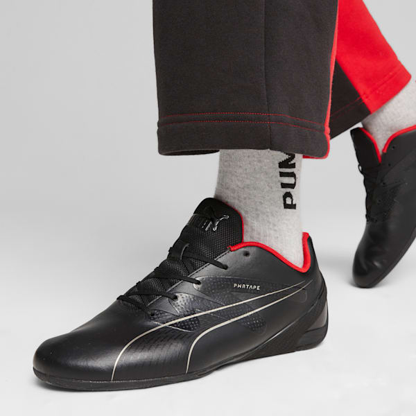Scuderia Ferrari Carbon Cat Driving Shoes, PUMA Black-PUMA Black, extralarge-IND