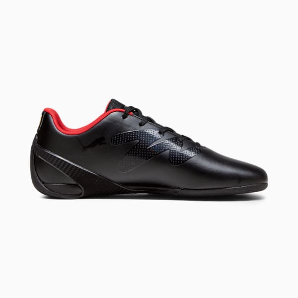 Scuderia Ferrari Carbon Cat Men's Driving Shoes, PUMA Black-PUMA Black, extralarge