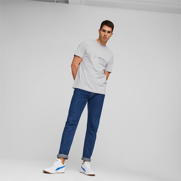 Mercedes-AMG Petronas Motorsport Court Ultra Shoes, PUMA White-Ultra Blue, extralarge-IND