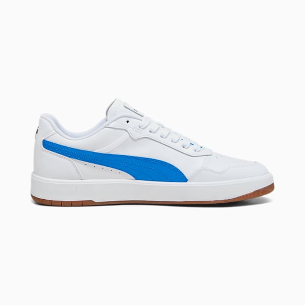 Mercedes-AMG Petronas Motorsport Court Ultra Unisex Shoes, PUMA White-Ultra Blue, extralarge-IND