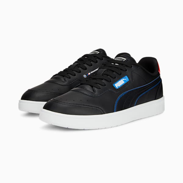 BMW M Motorsport Court Guard Sneakers, PUMA Black-Pro Blue, extralarge