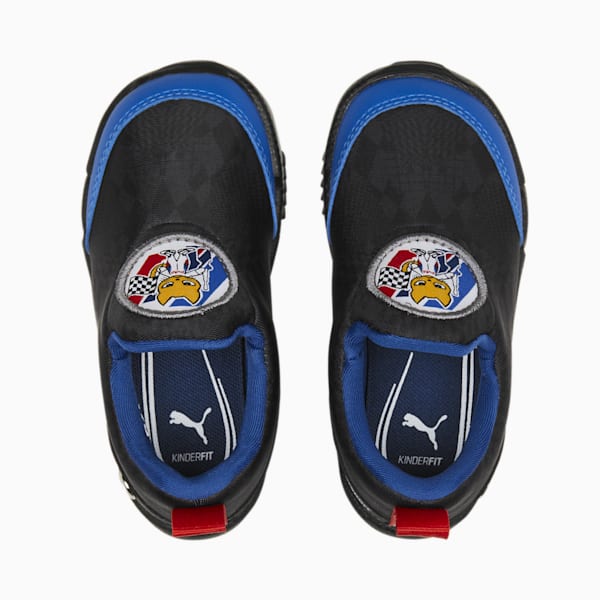 BMW M Motorsport Bao Kart Toddlers Sneakers, PUMA Black-Pro Blue-Pop Red, extralarge-IND