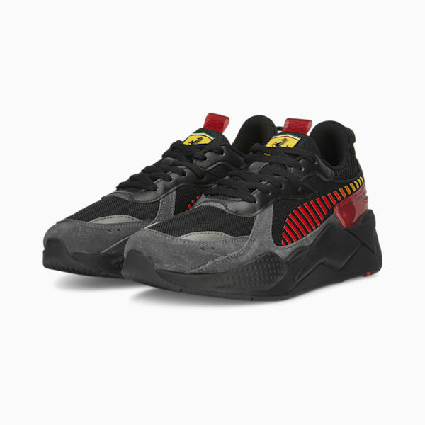 Scuderia Ferrari RS-X Unisex Motorsport Sneakers, PUMA Black-Rosso Corsa, extralarge-AUS