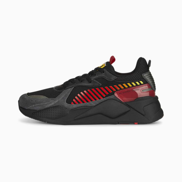 Scuderia Ferrari RS-X Unisex Motorsport Sneakers, PUMA Black-Rosso Corsa, extralarge-AUS