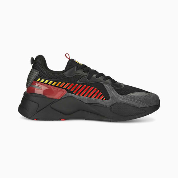 Scuderia Ferrari RS-X Unisex Motorsport Sneakers, PUMA Black-Rosso Corsa, extralarge-AUS