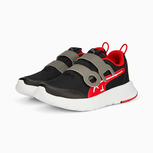 Ferrari Evolve PTC V Kids' Sneakers, PUMA Black-Rosso Corsa, extralarge-IND